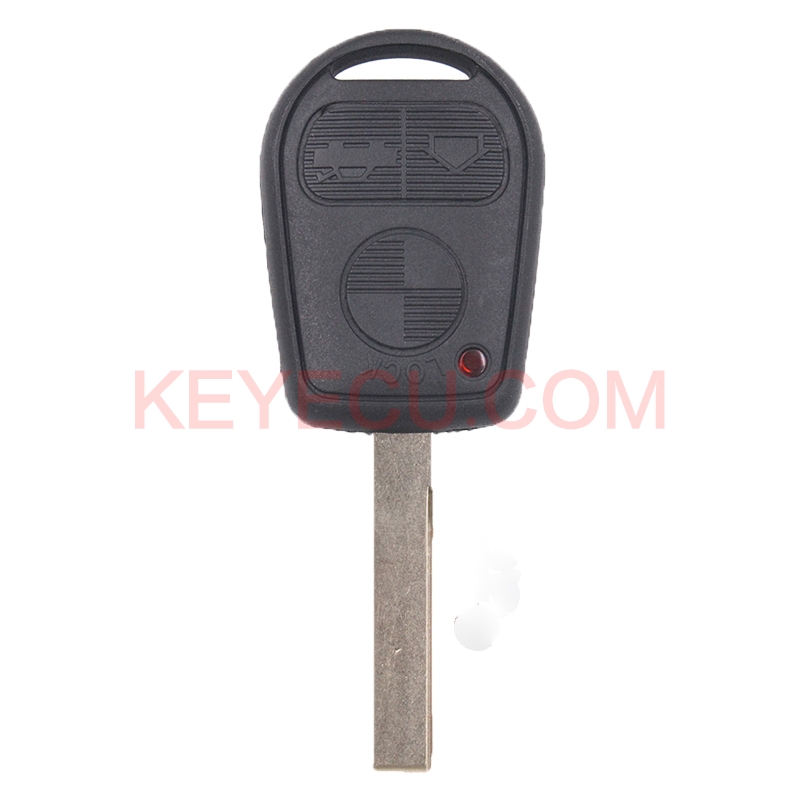 10-Pack Remote Key Case For BMW M3 Z4 330Ci 330i 330xi – 2002-2005, LX8FZV, Black