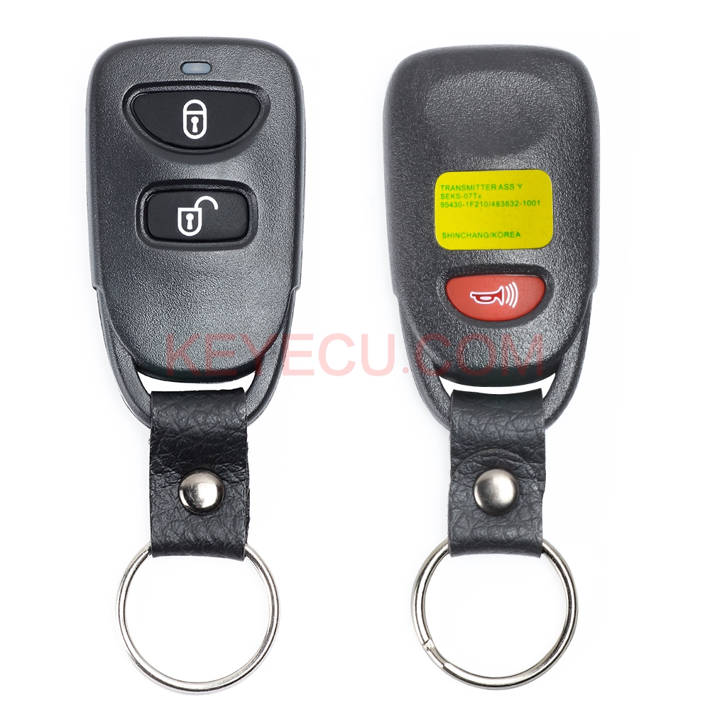 Kia Key Shell Remote Key Shell 2 +1 Button for Kia,For Kia
