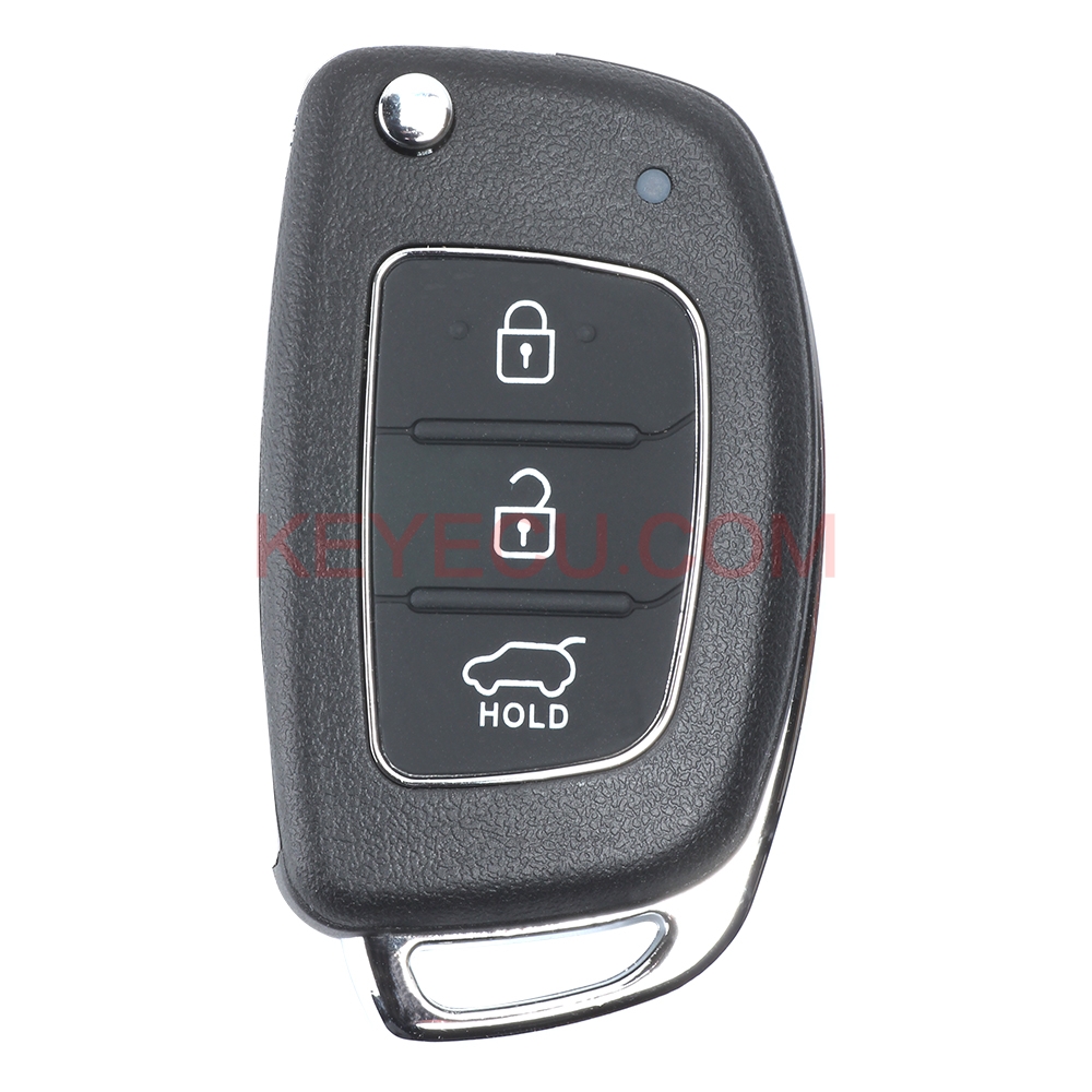 Flip Remote Control Car Key Fob 433MHz ID46 for Hyundai Elantra 2014