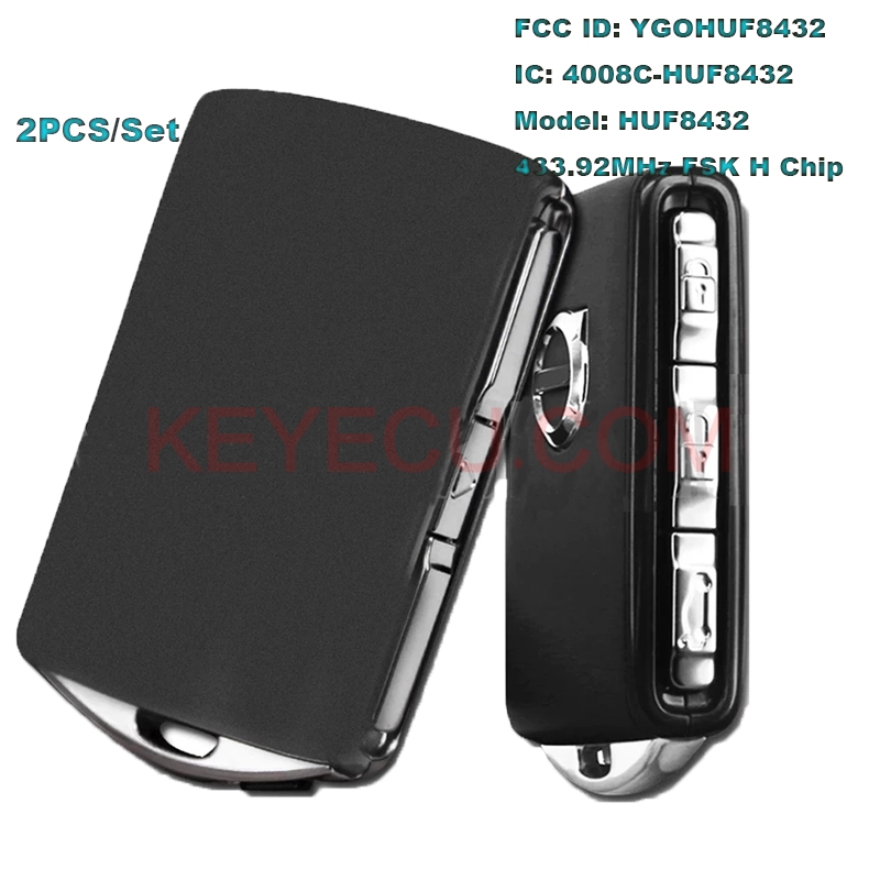 thumbnail image 2 of 2 Genuine Volvo Smart Proximity Key Fobs – YGOHUF8423 For S90 V90 XC90 XC60 XC40 2 of 2