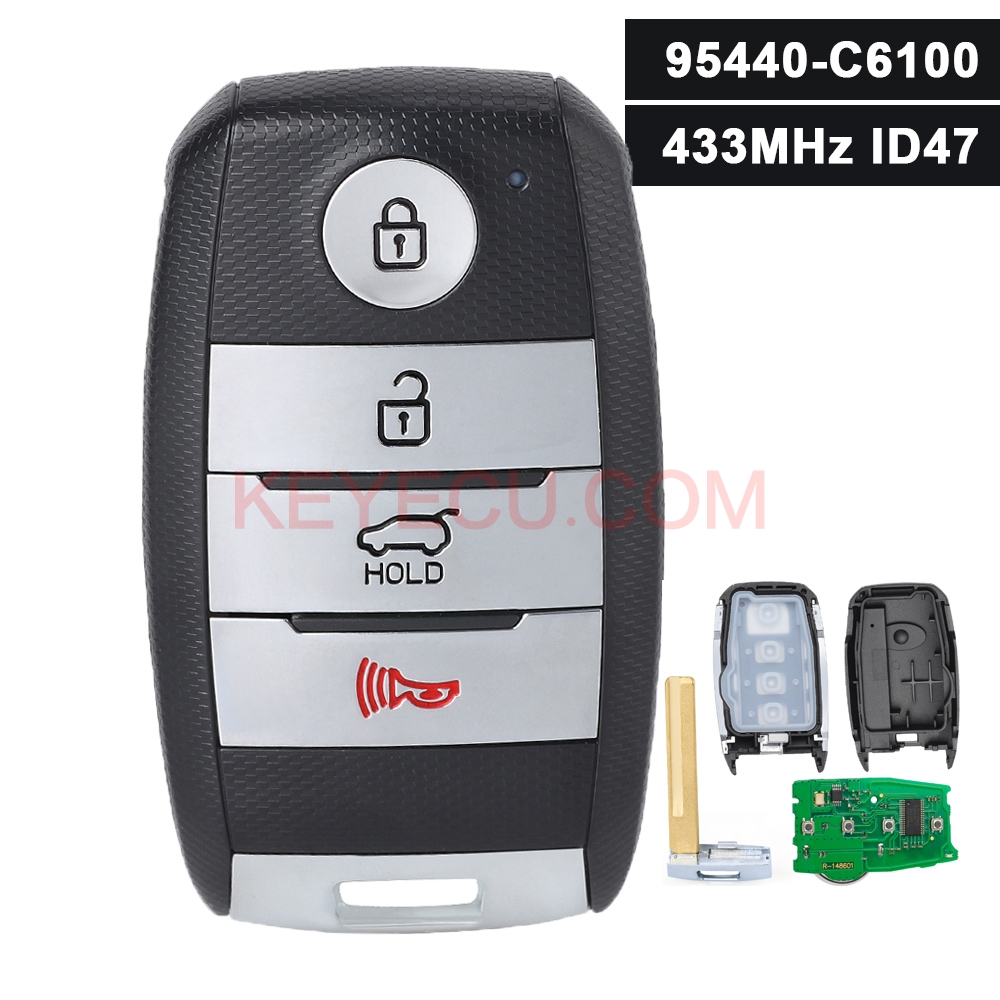 Key Fob For Kia Sorento 2019 2020 Smart Remote Key TQ8-FOB-4F06 95440 - View #2
