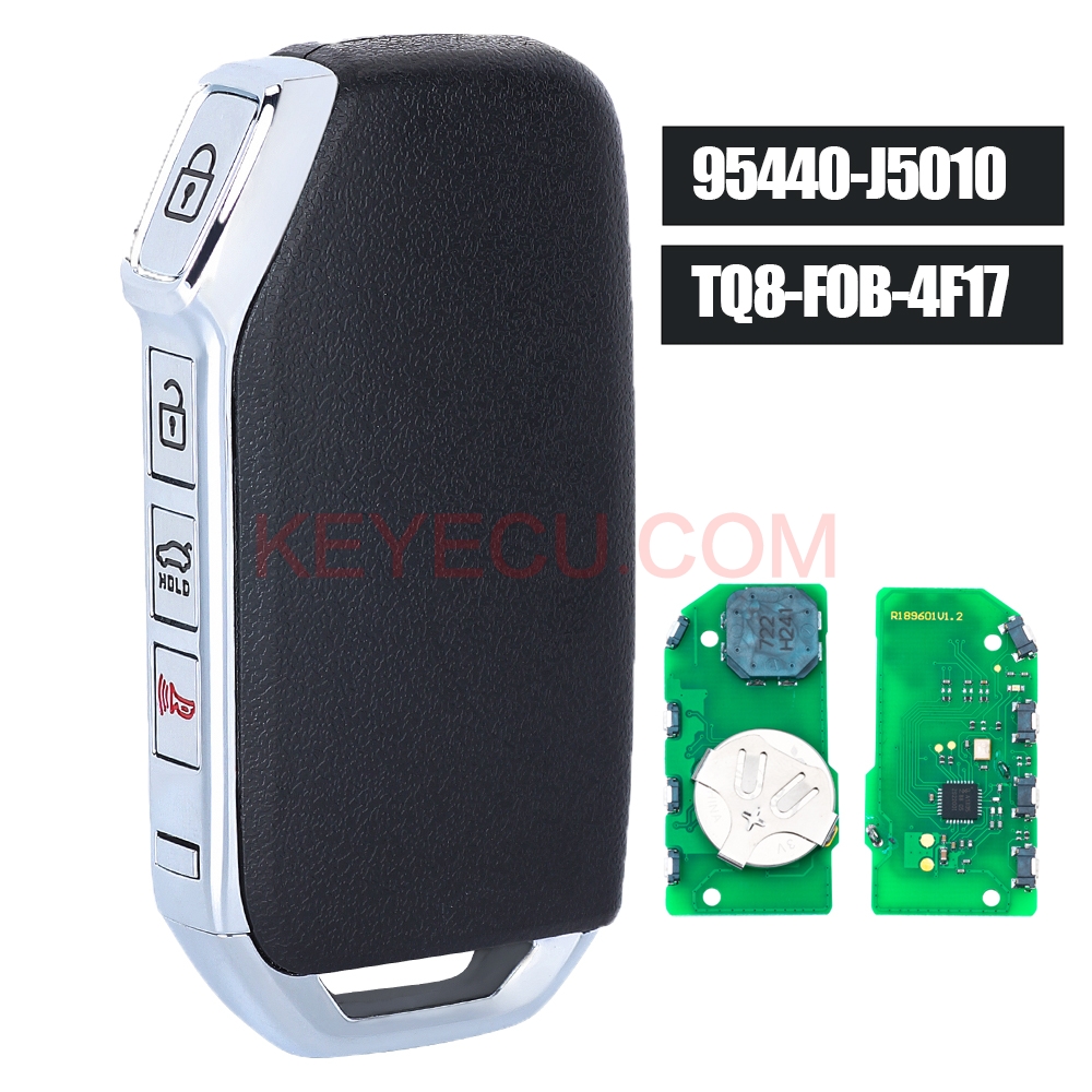 PN 95440J5010 Smart Remote Key 4 Button 434MHz ID47 Chip for KIA