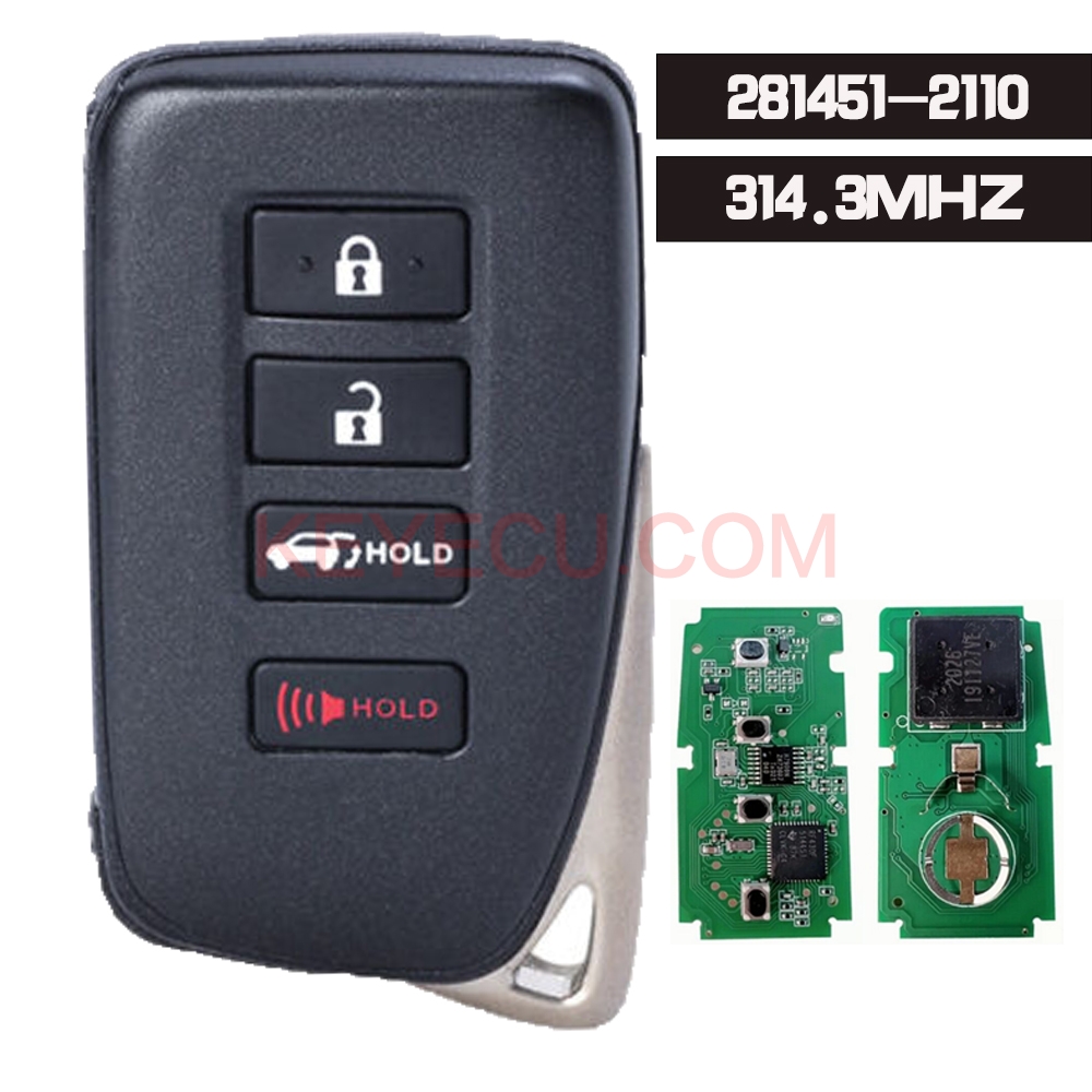 Unlocked OEM LEXUS IS RC Smart Keyless Remote HYQ14FBA Fob - Foto 3