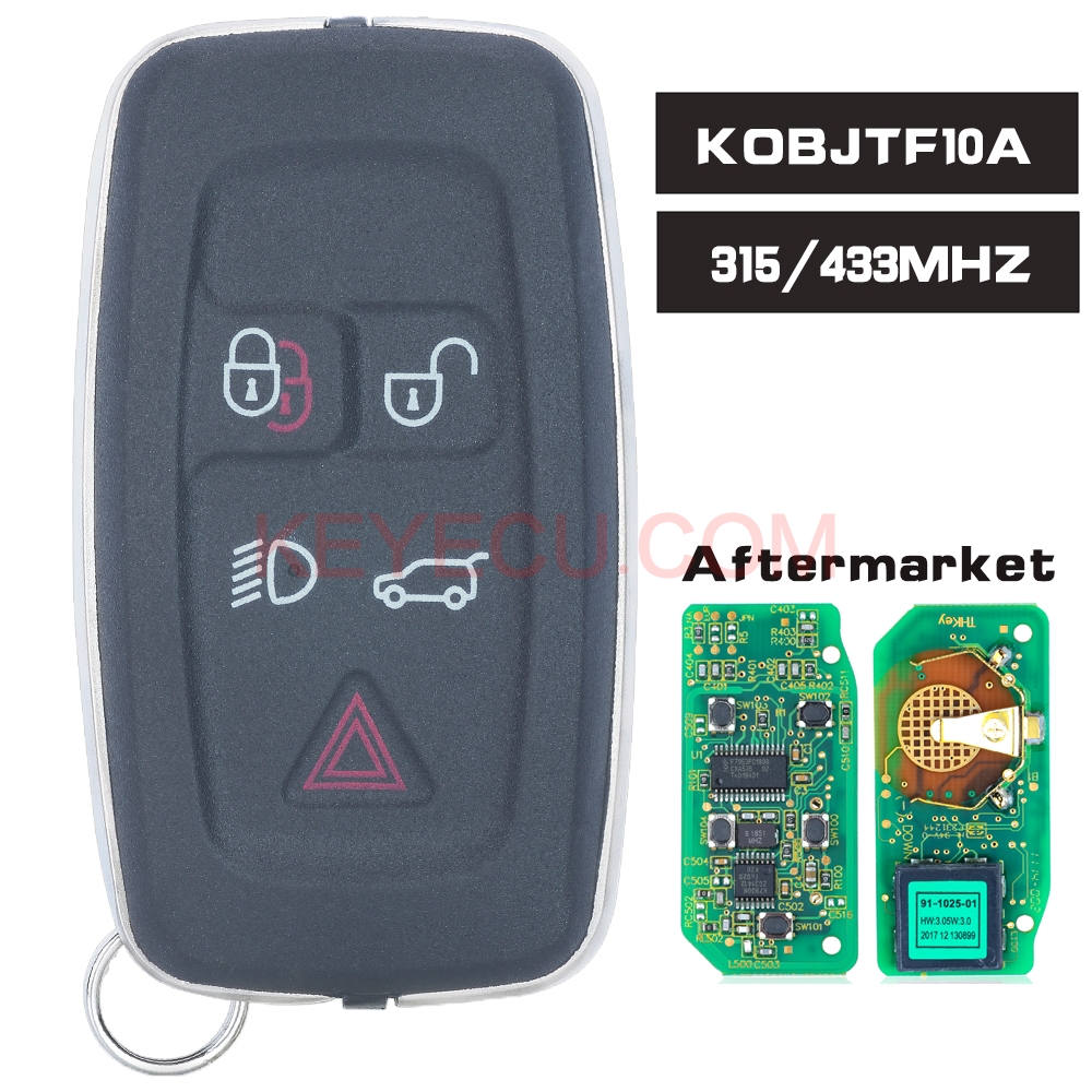 OEM / Aftermarket FCC ID:KOBJTF10A Smart Remote Key 5 Button 315MHz ...