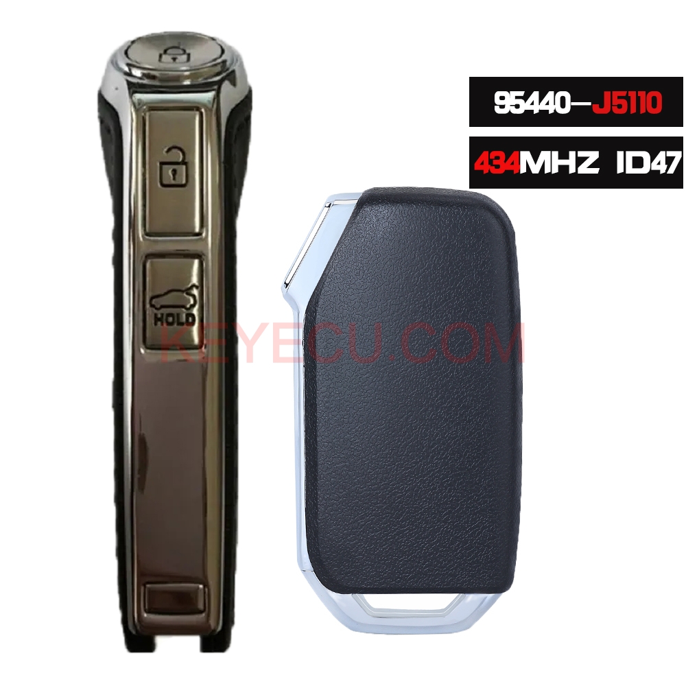 P/N 95440J5110 434MHZ 47 Chip Smart Remote Key 2 Button for Kia